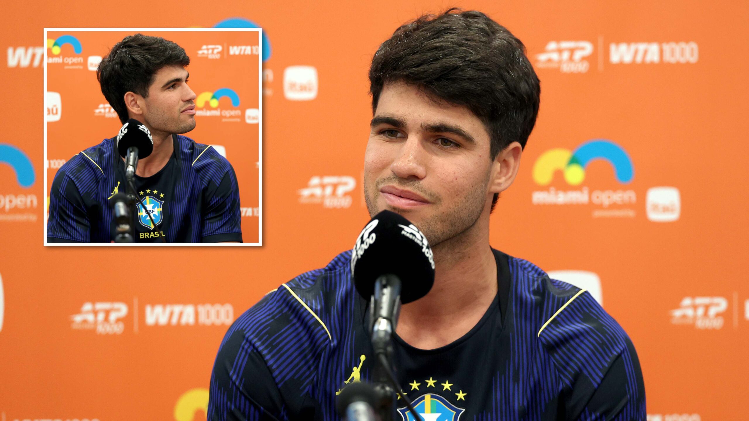 Diplomacia ou Jogo Mental? Alcaraz Veste a Amarelinha (e a Azul) Antes de Encarar Fonseca