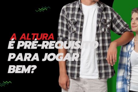 Precisa ser alto para jogar tênis